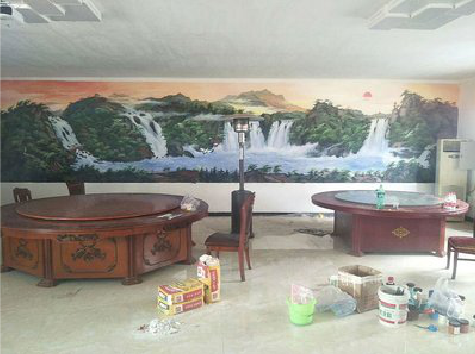 宜兴墙绘-写实风景