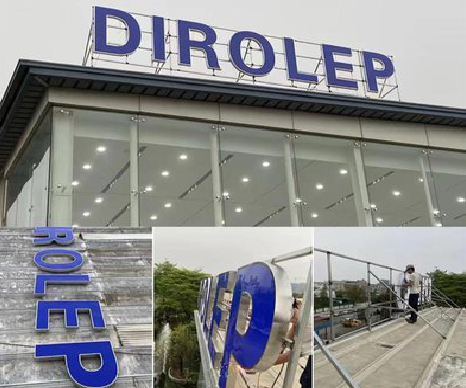 宜兴楼顶发光字安装的注意事项。